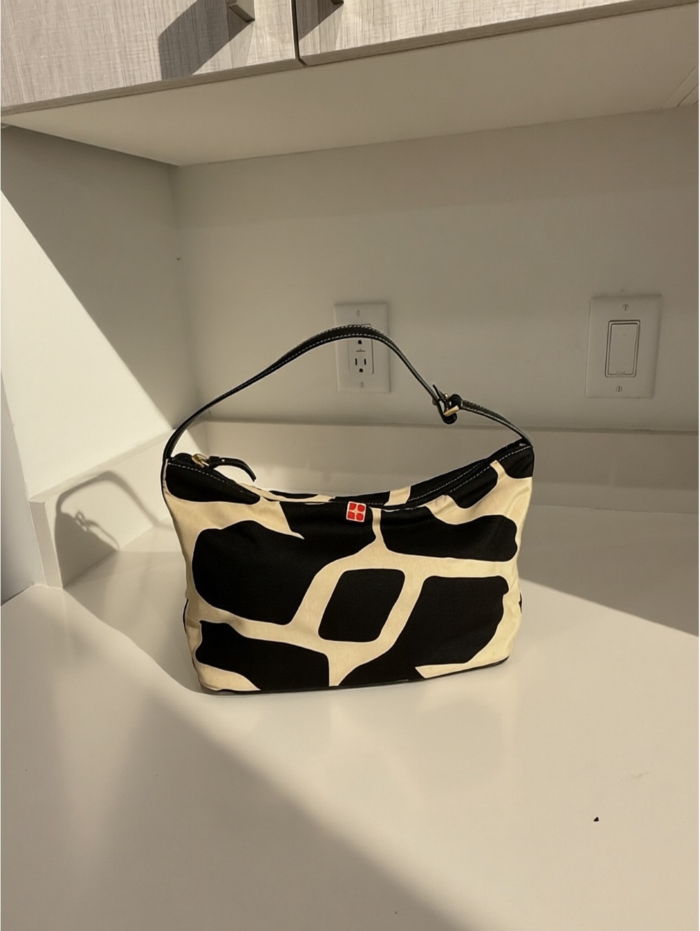 Vintage Kate Spade Made in Italy Abstract Shoulder Bag